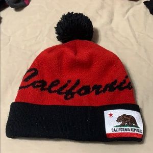 California republic beanie